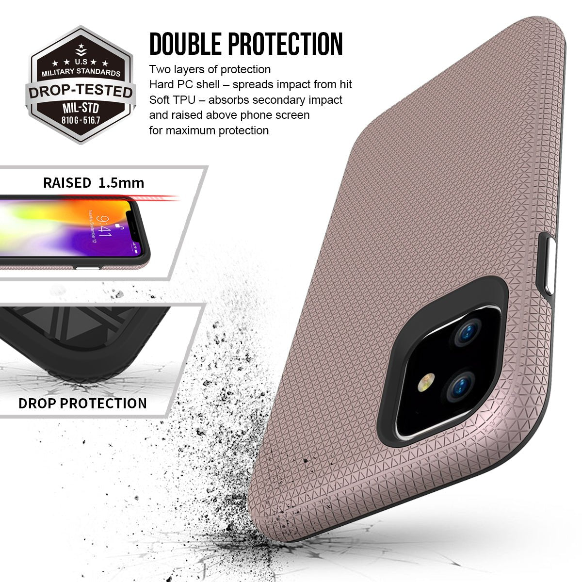Apple iPhone Rose Gold Colour Cases