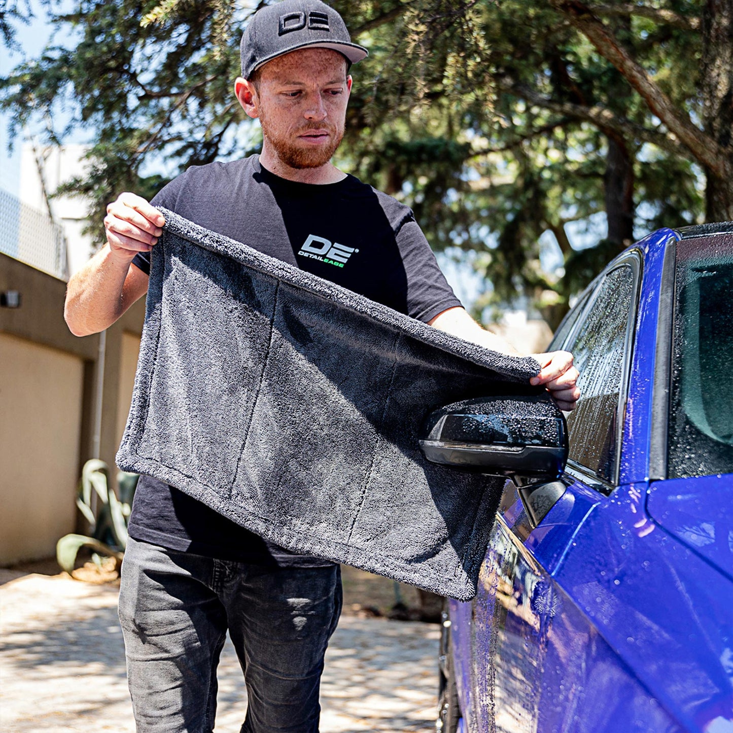 Twisted Loop Drying Towel