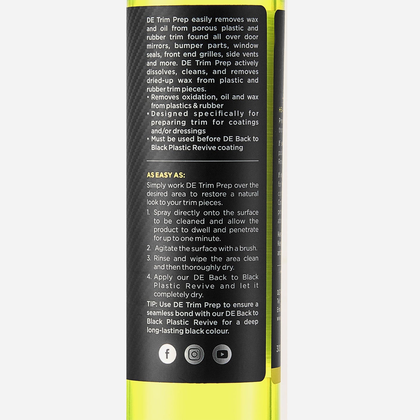 Trim Prep - Plastic & Rubber Cleaner