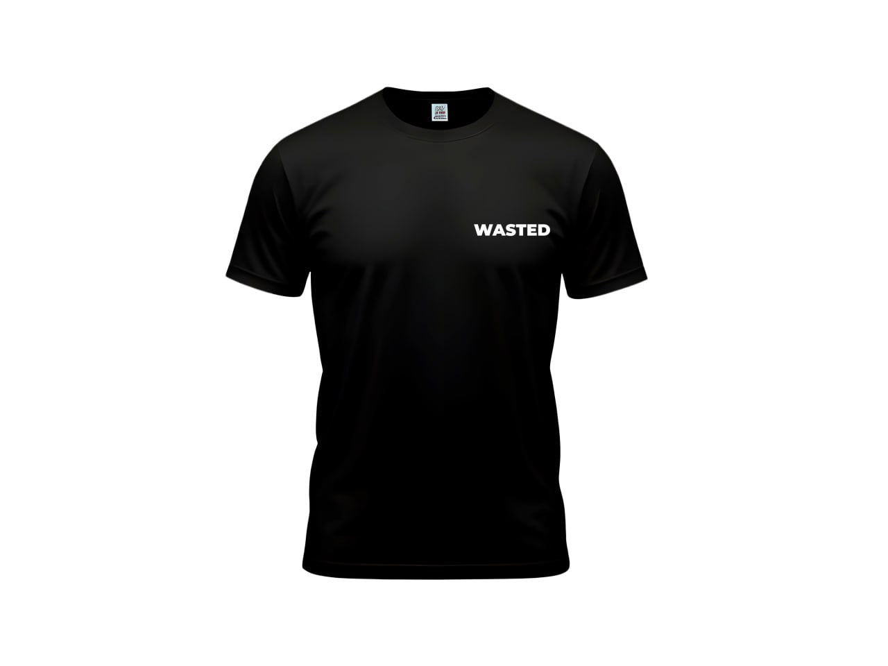 WASTED BLACK T-SHIRT