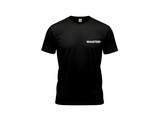 WASTED BLACK T-SHIRT