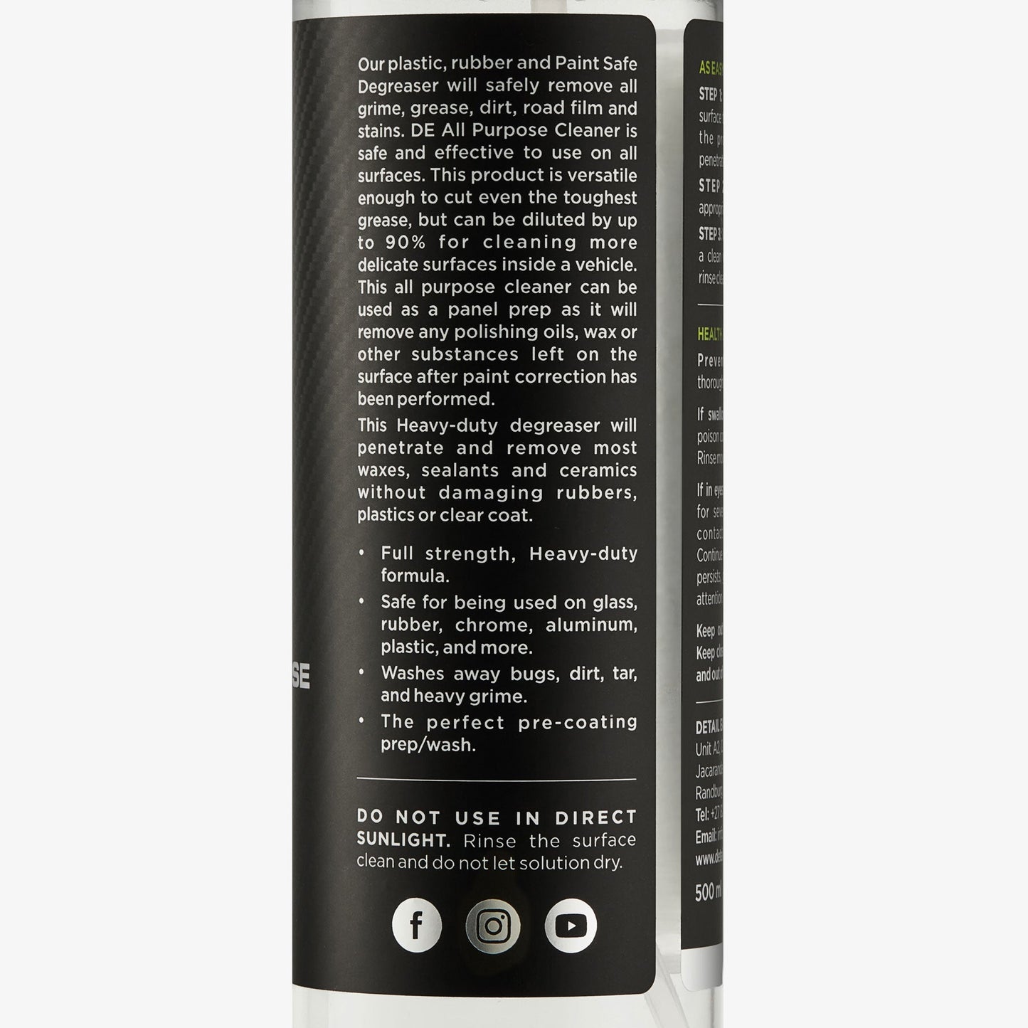 All Purpose Cleaner - Heavy Duty Degreaser
