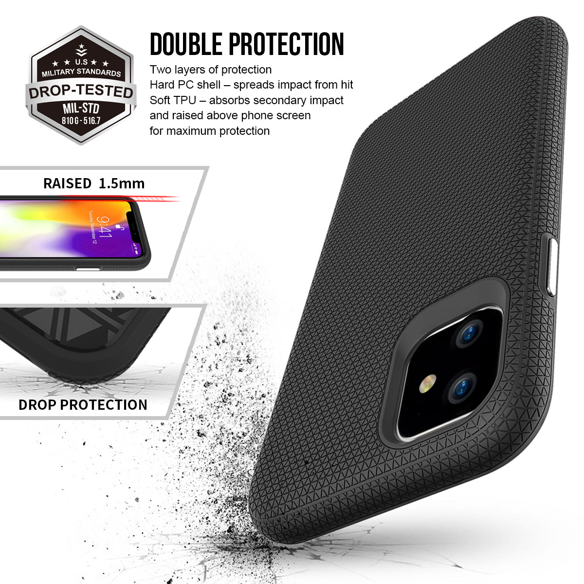 Apple iPhone Black Colour Cases