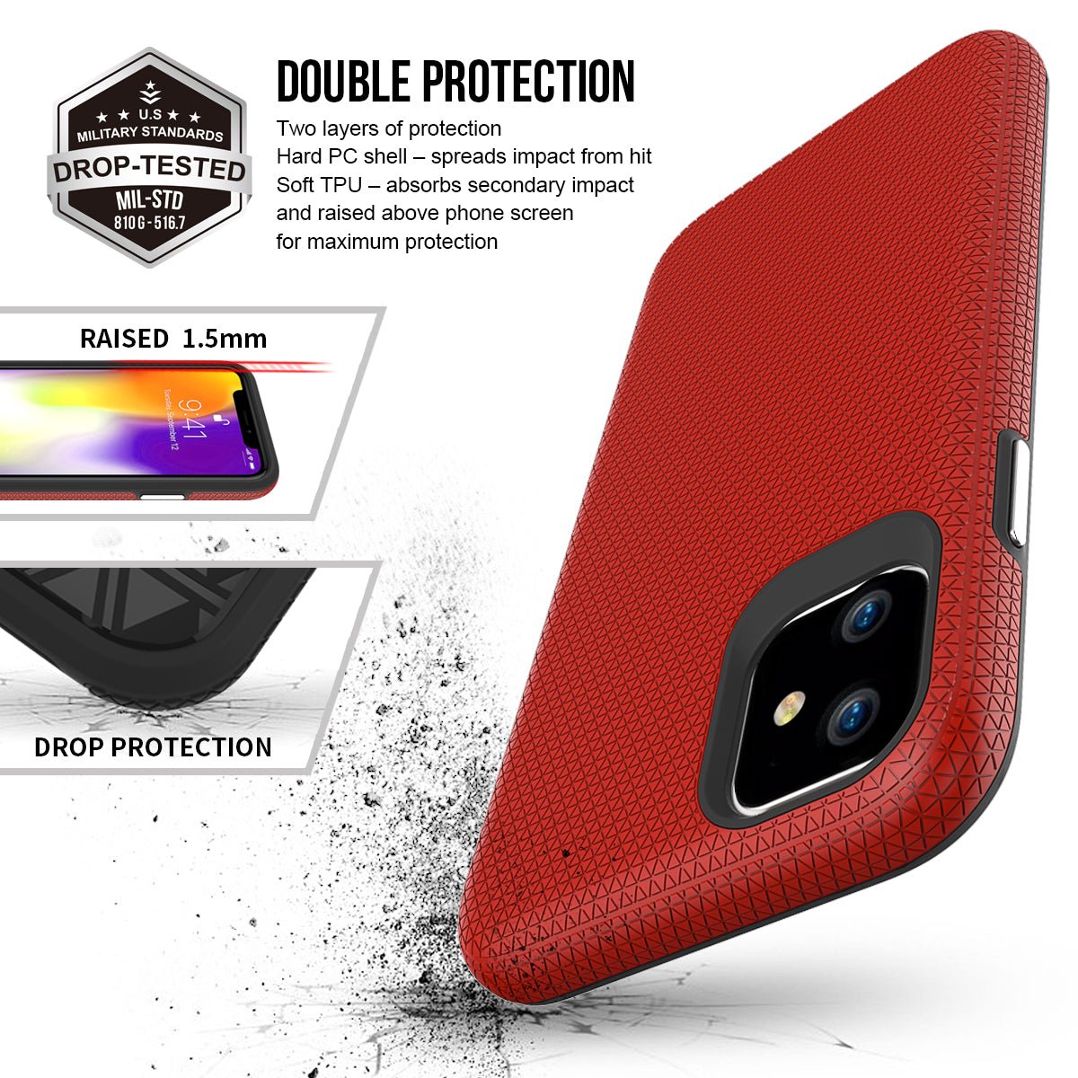 Apple iPhone Red Colour Cases