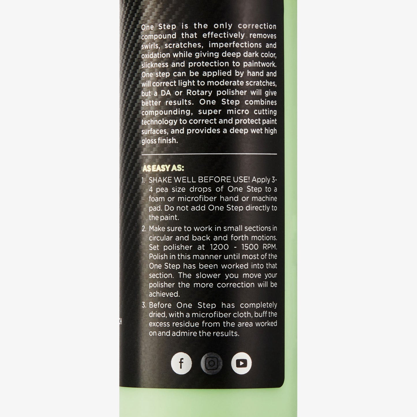 One Step - Swirl and Scratch Remover