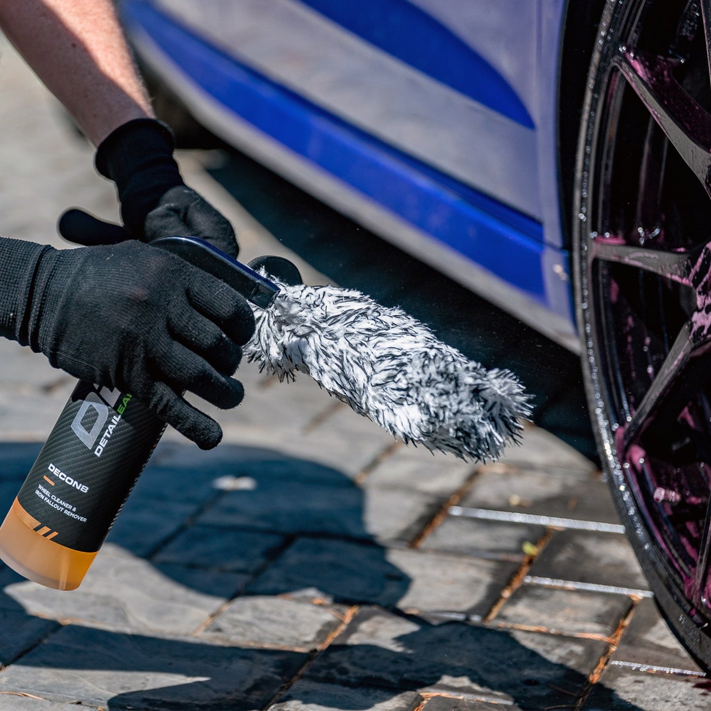 Microfiber Wheel Spoke Brush